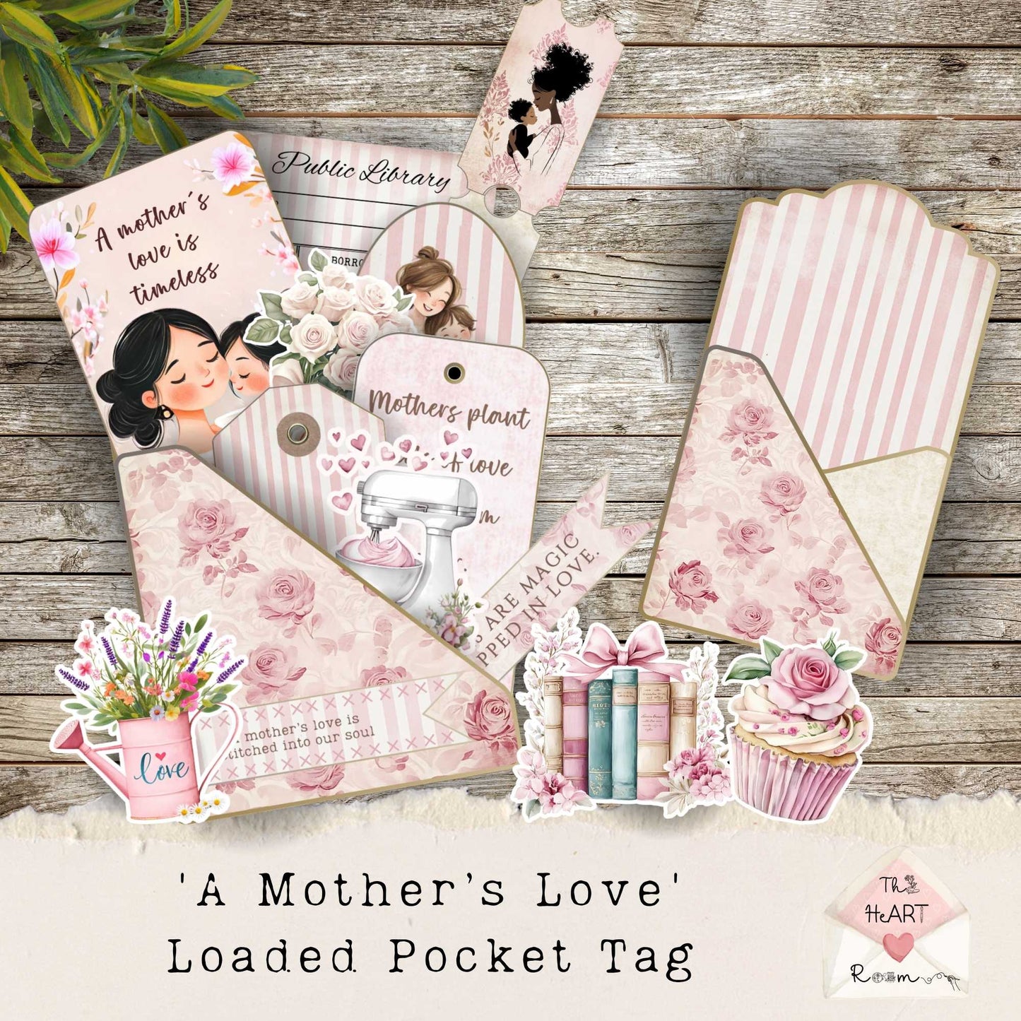 A Mother's Love Pocket Tag