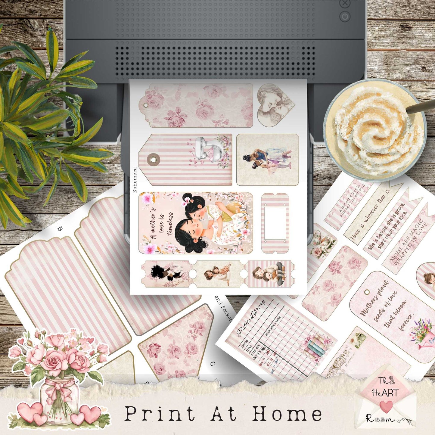 A Mother's Love Pocket Tag
